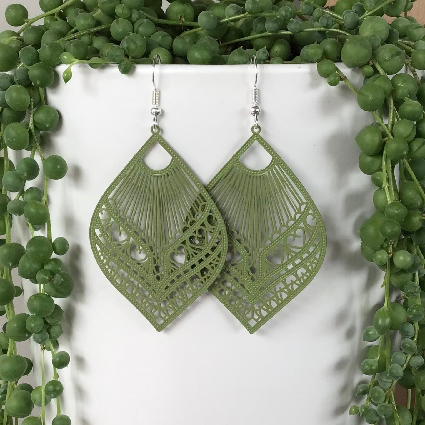 Large Nouveau Earrings