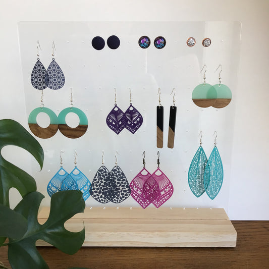 Square Earring Stand